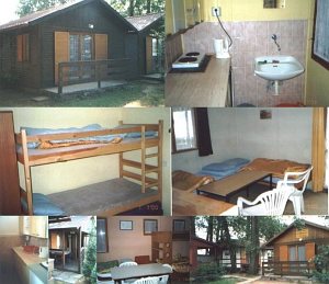 Chaty Vydrová u jezera Chmelař [Enlarge - new window]